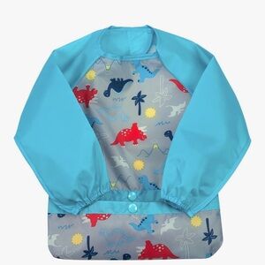 Green Sprouts Long Sleeve Bib NWT 12-24 m